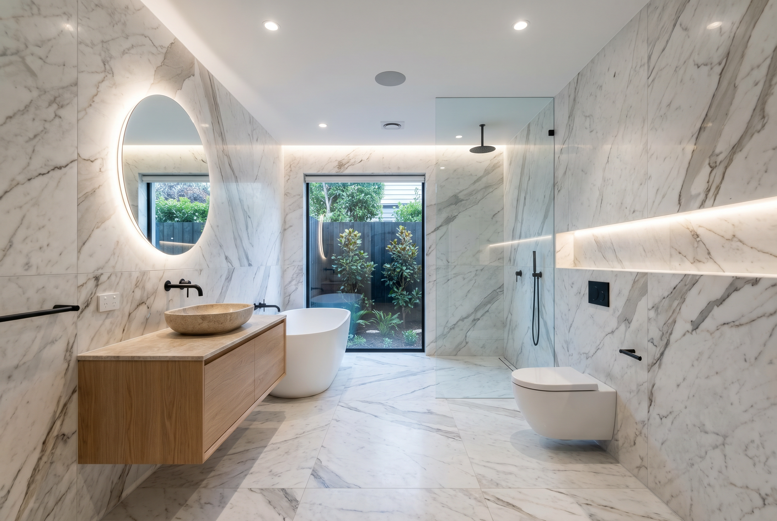 Luxury ensuite bathroom